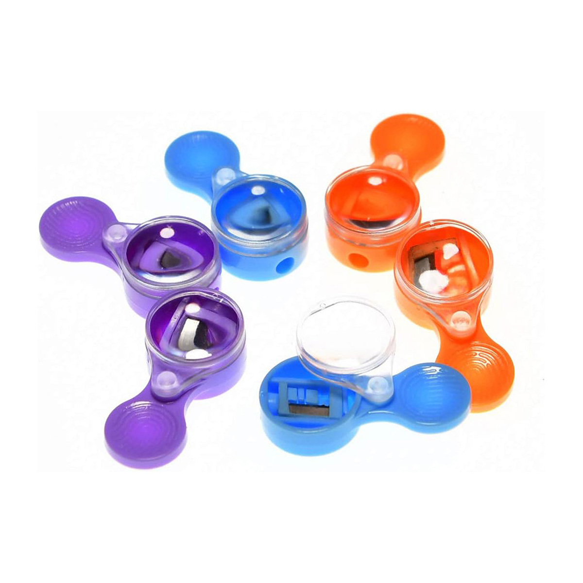 2.0 Lead Pointer Pencil Sharpener Portable Handheld Sharpener for 2.0mm Pencil Lead Refills Pack of 6