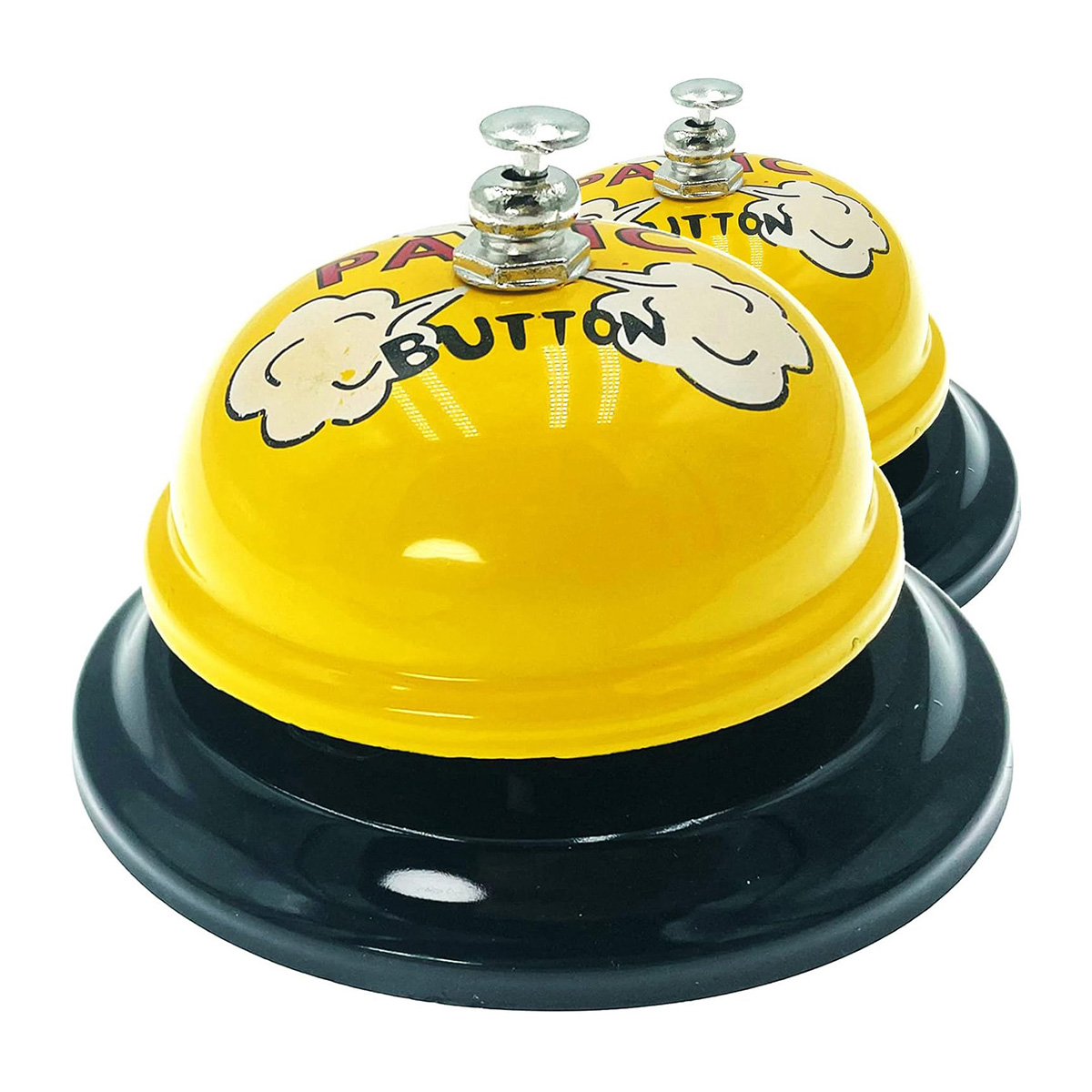 Call Bell Funny Desk Service Bell Ding Bell Pack 2 3.3Inch